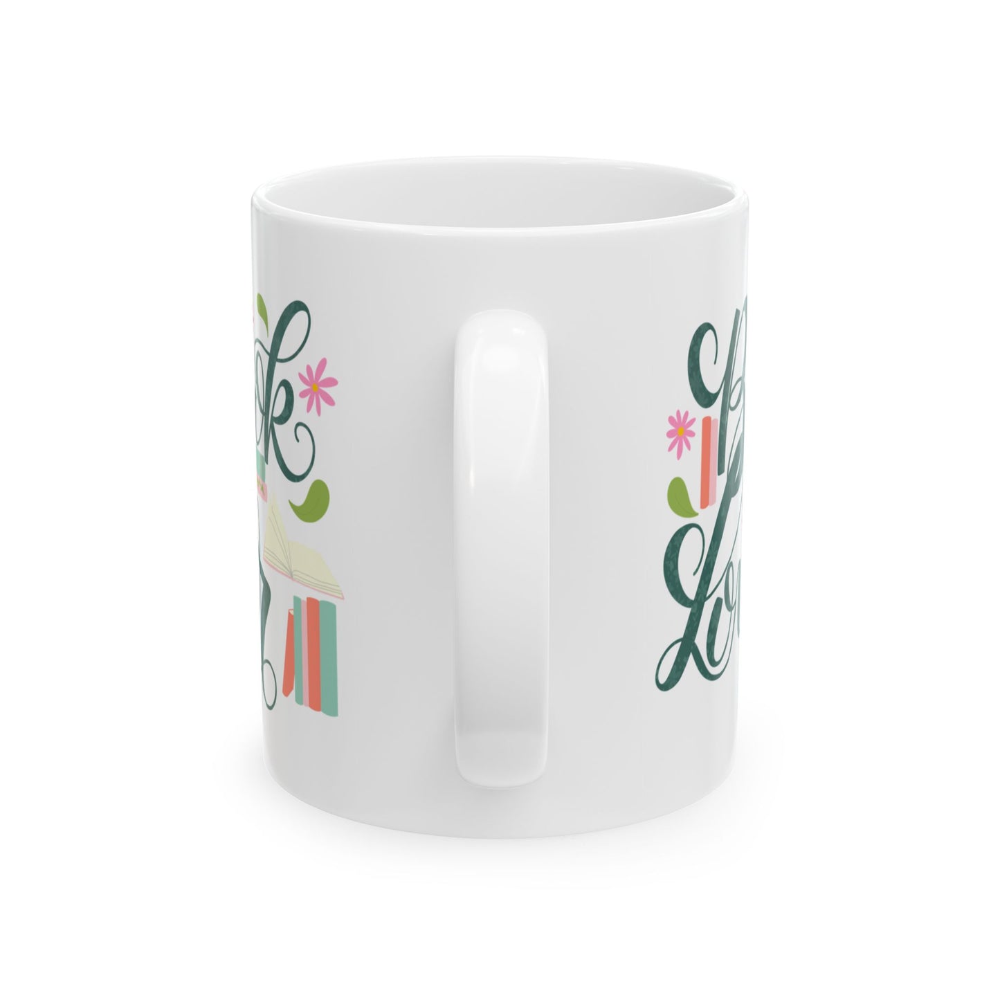 Book Lover Mug | Reading Gift for Bibliophiles | 11 oz & 15 oz Ceramic Cup
