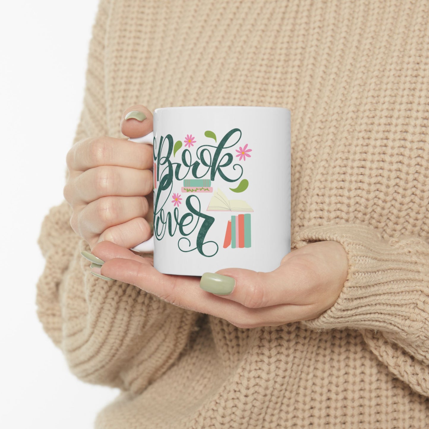 Book Lover Mug | Reading Gift for Bibliophiles | 11 oz & 15 oz Ceramic Cup