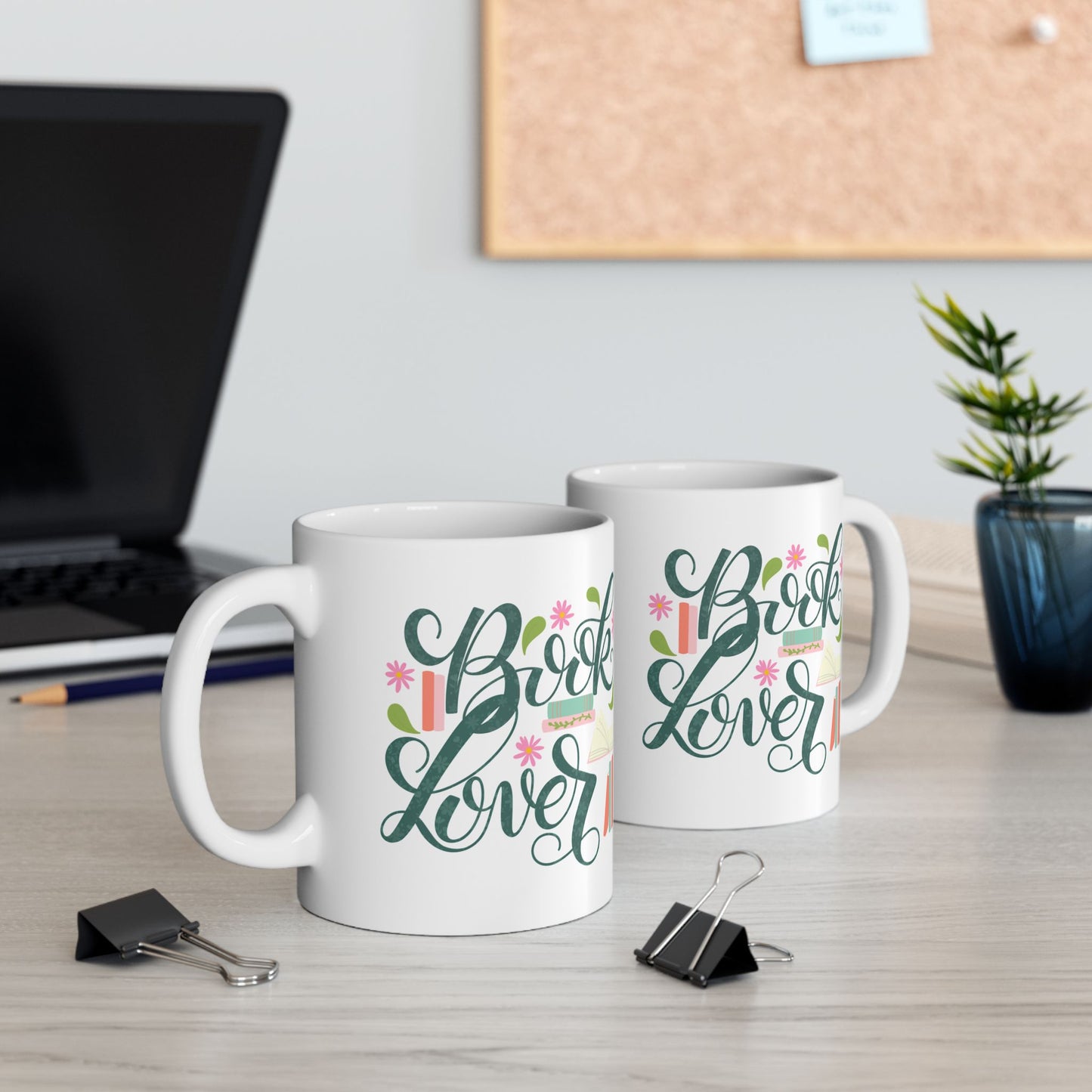 Book Lover Mug | Reading Gift for Bibliophiles | 11 oz & 15 oz Ceramic Cup