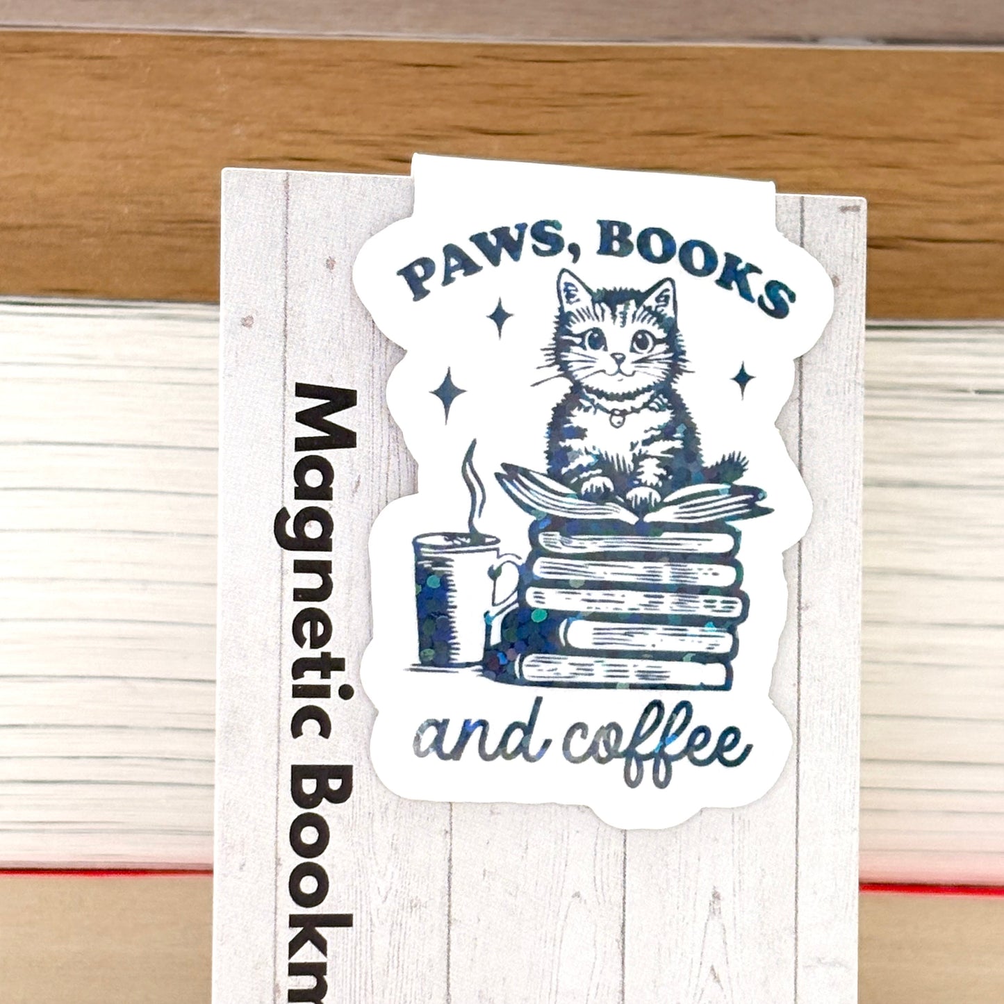 Cat-Themed Magnetic Bookmarks – 7 Designs for Book Lovers