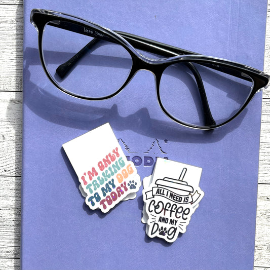 Dog-Themed Magnetic Bookmarks – Cute & Funny Bookmarks for Dog Lovers