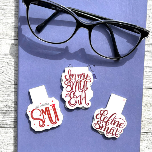 Smut Magnetic Bookmarks – Handmade Spicy Romance Book Accessories