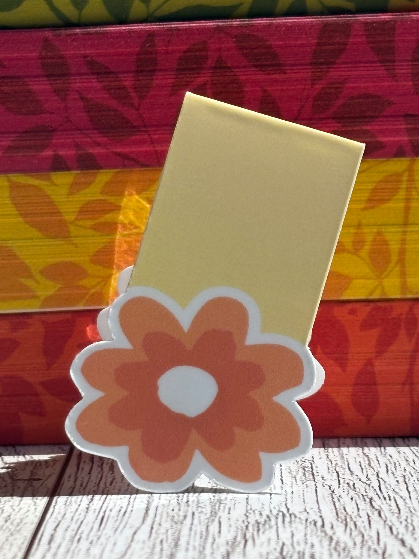Floral Magnetic Bookmarks – Heart, Coffee Cup & Flower Designs