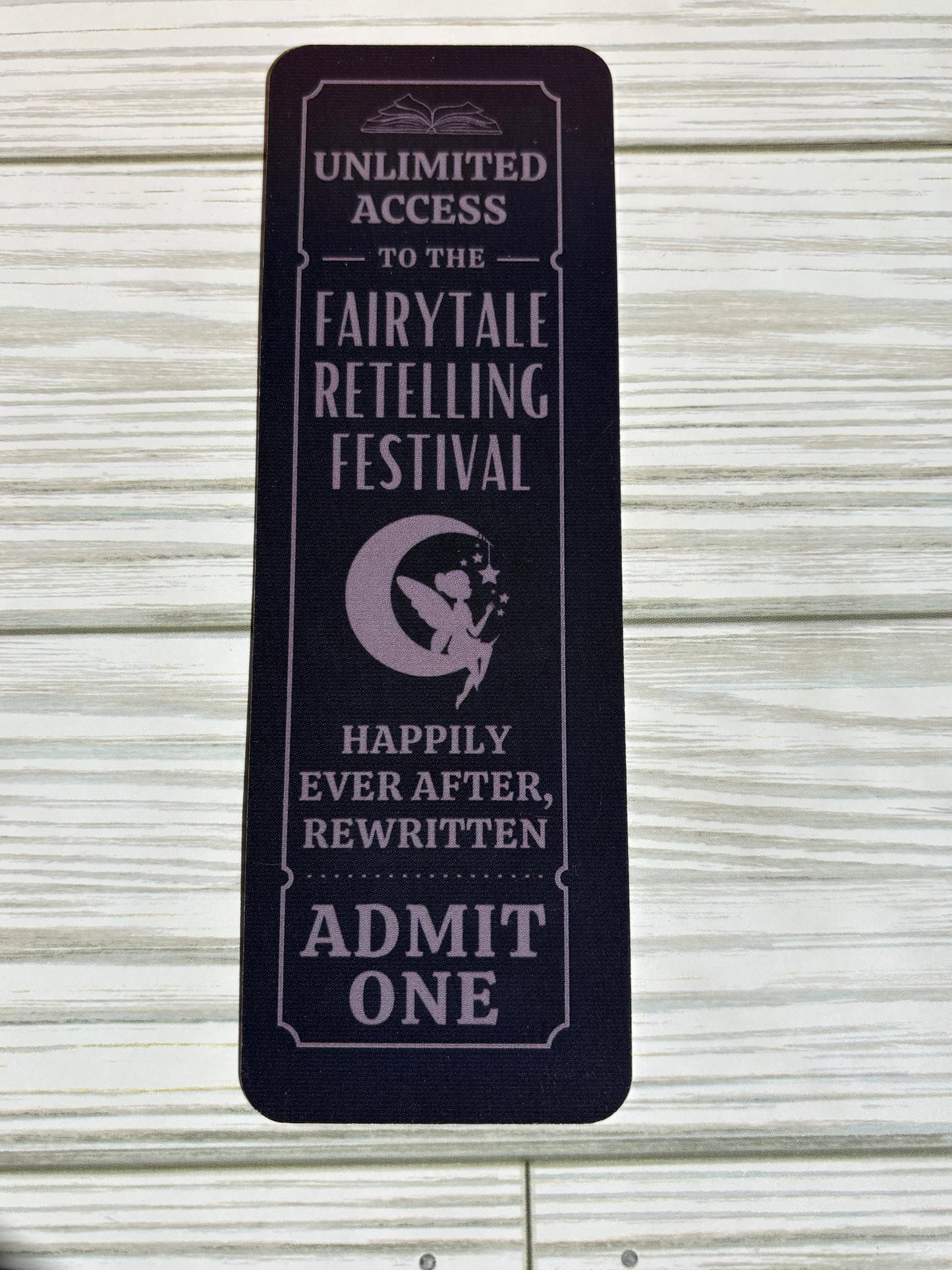 Literary Ticket Bookmarks – Dark Academia, Gothic, Fantasy & Banned Book Designs