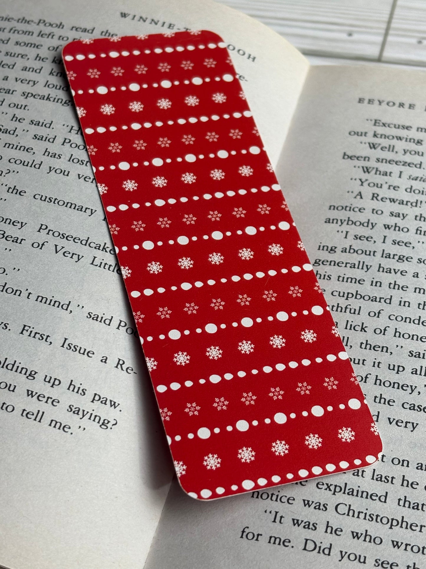 Holiday Bookmarks — Cozy Winter Reading | Books & Cocoa, Stockings, Snowflakes