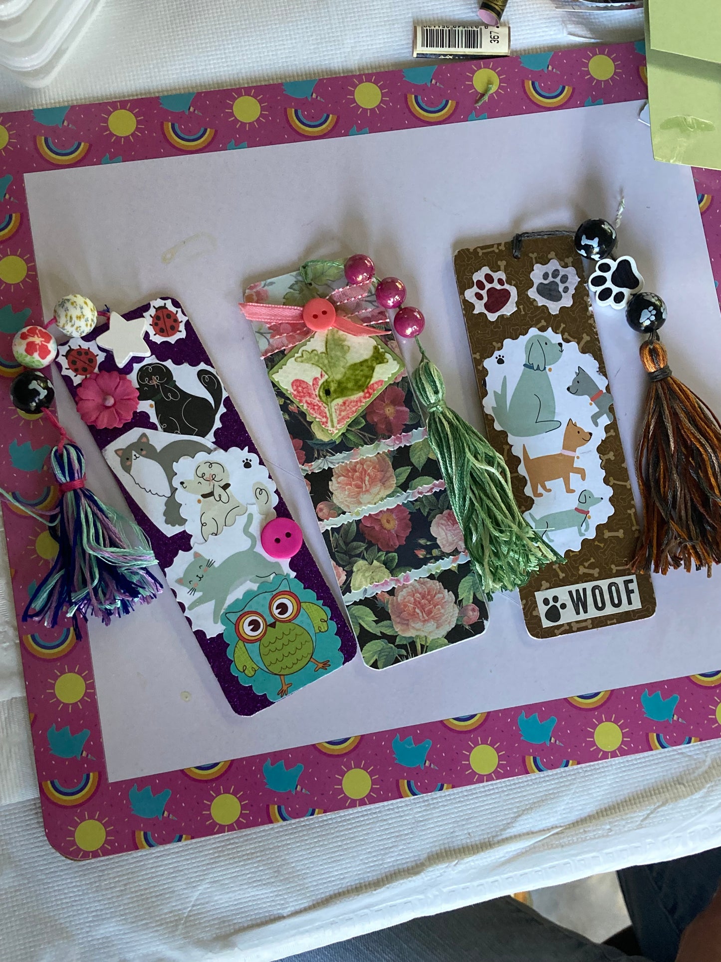 Design-a-Bookmark Workshops & Parties