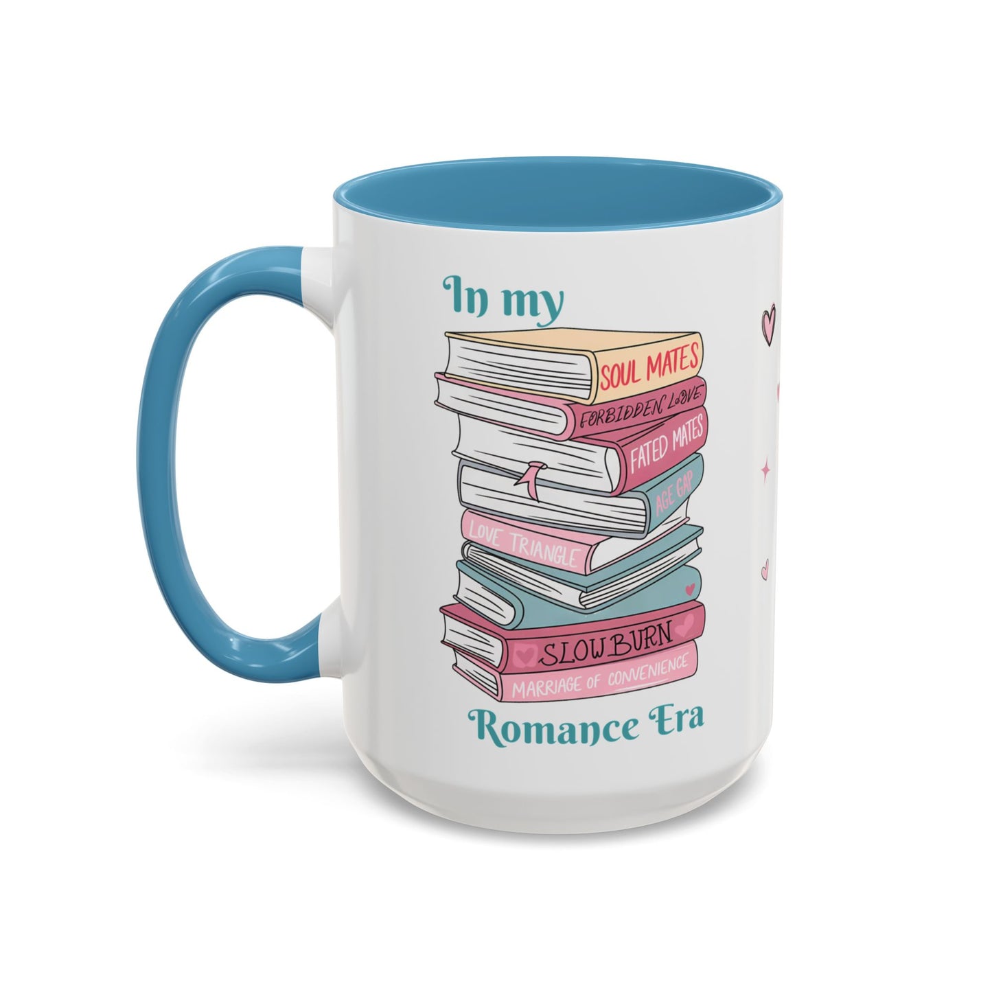 In My Romance Era Mug | Two-Tone Book Lover Mug | 11 oz & 15 oz