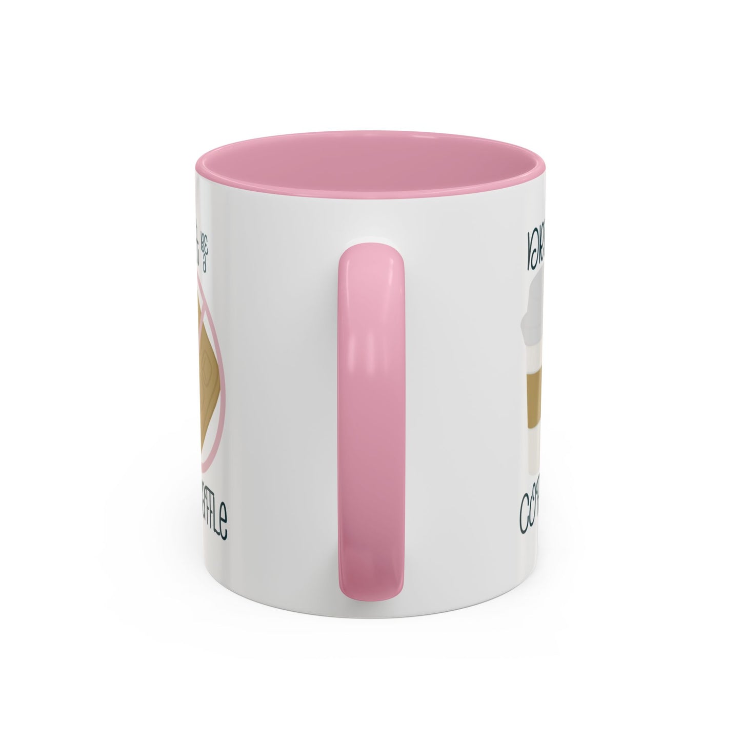 Drink Coffee Read Books Don’t Be a Twatwaffle Mug – Funny Two-Tone Book Lover Coffee Cup