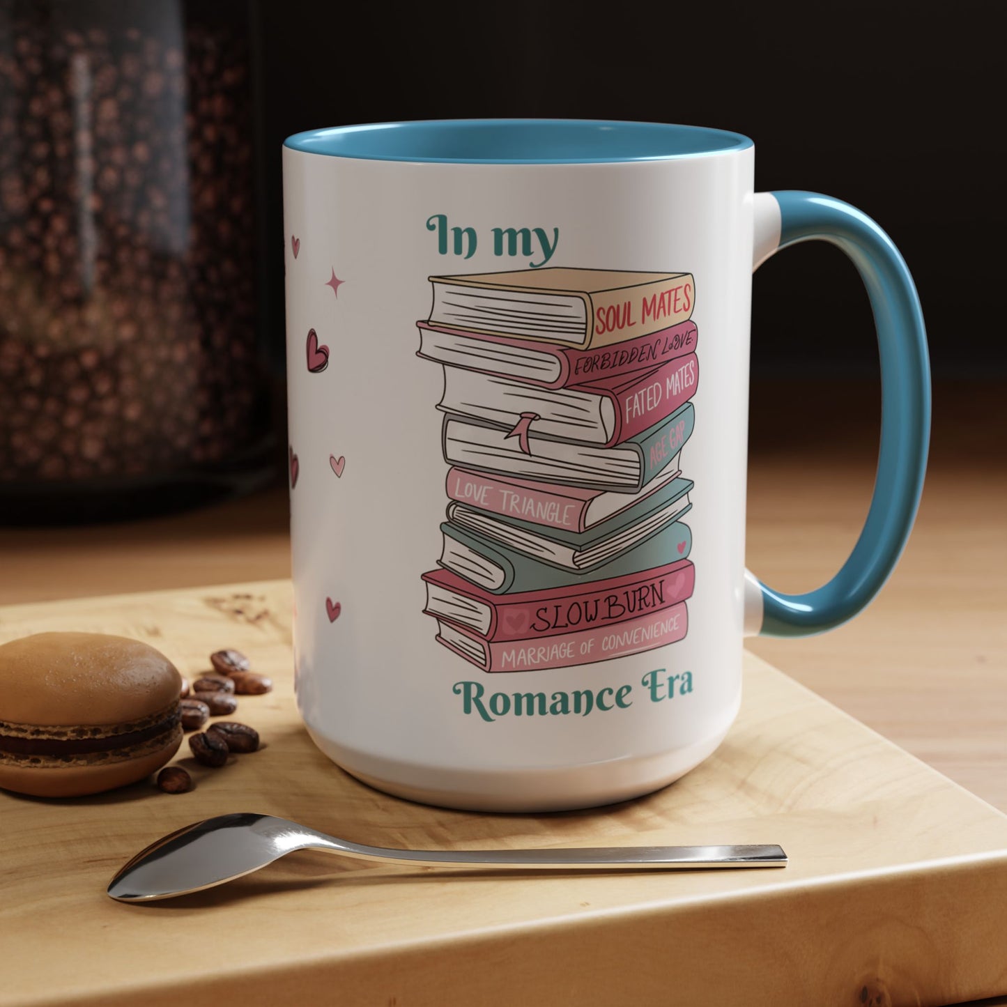 In My Romance Era Mug | Two-Tone Book Lover Mug | 11 oz & 15 oz