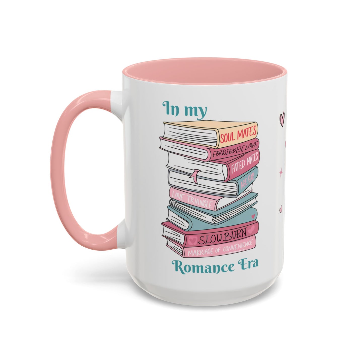 In My Romance Era Mug | Two-Tone Book Lover Mug | 11 oz & 15 oz