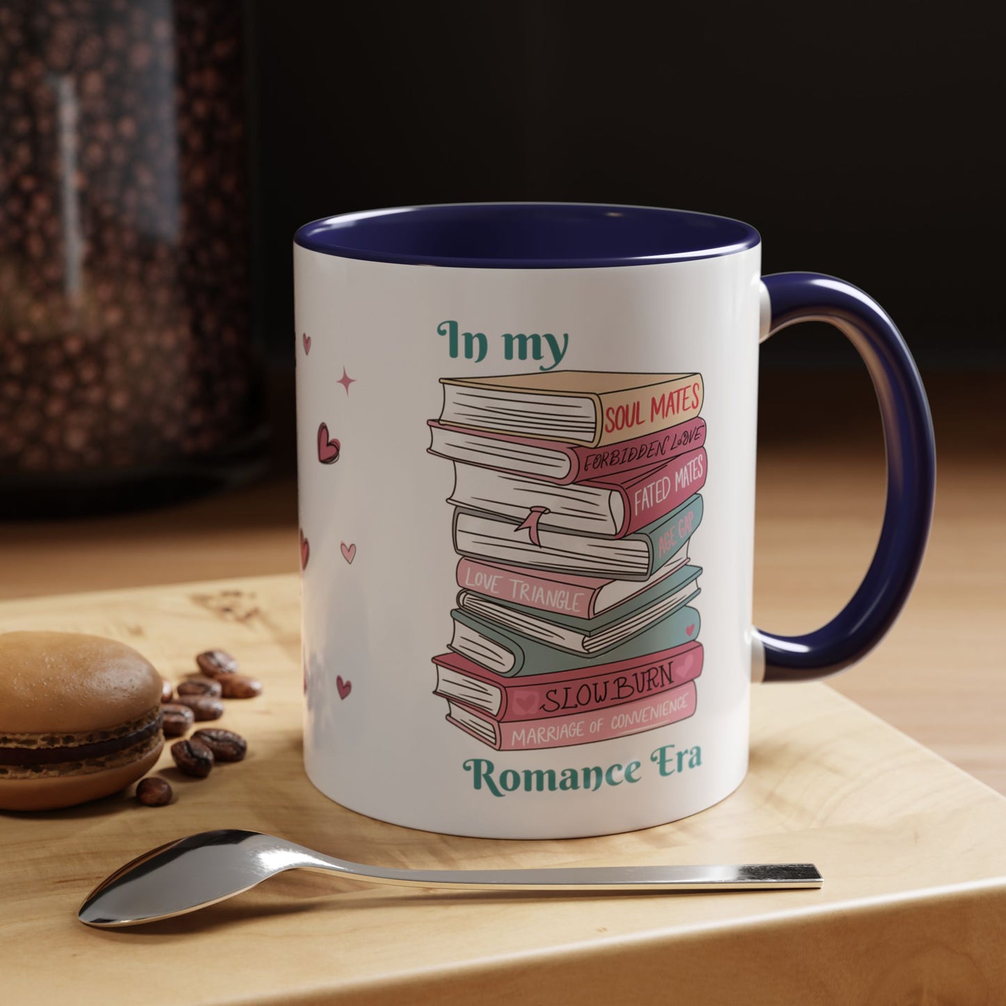 In My Romance Era Mug | Two-Tone Book Lover Mug | 11 oz & 15 oz
