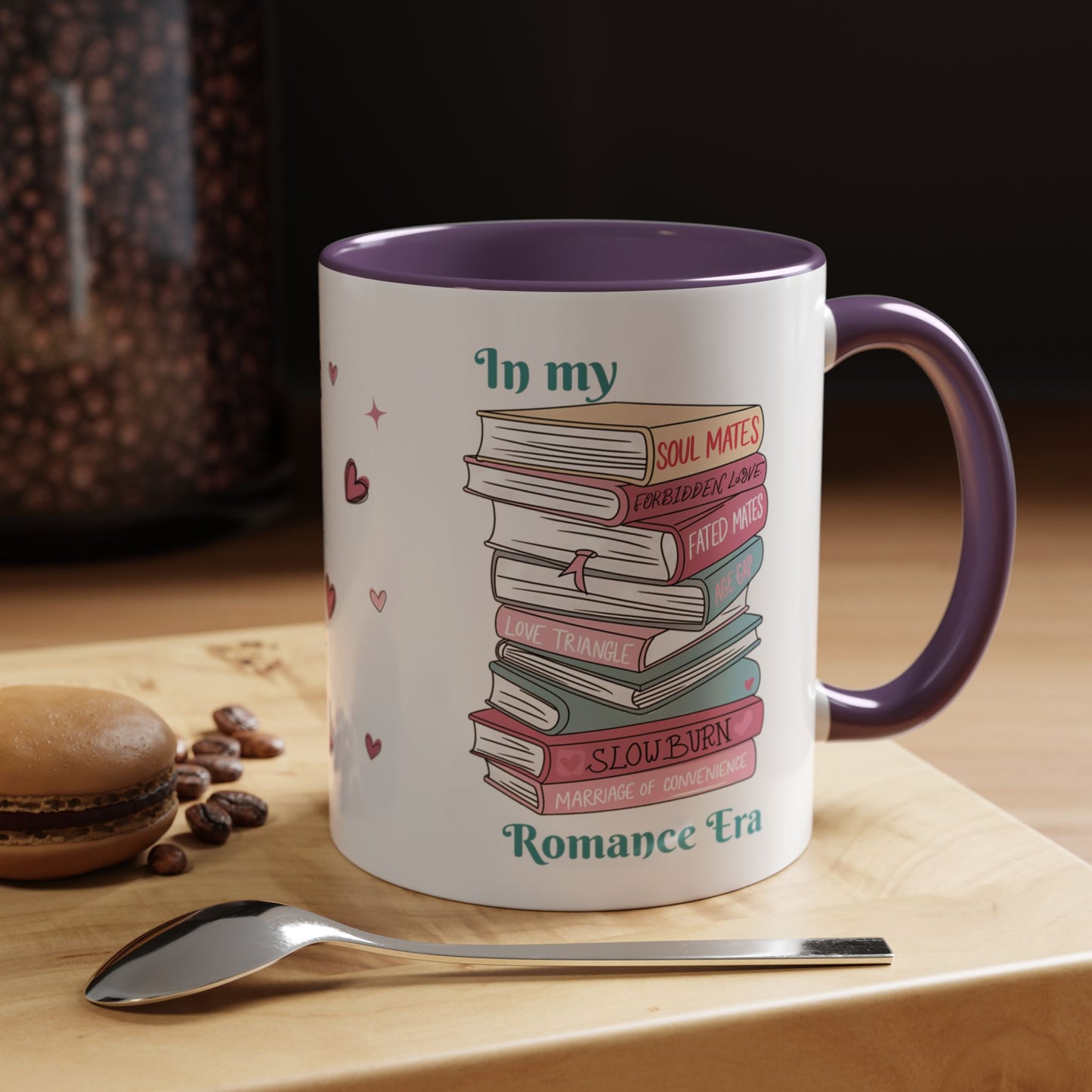 In My Romance Era Mug | Two-Tone Book Lover Mug | 11 oz & 15 oz