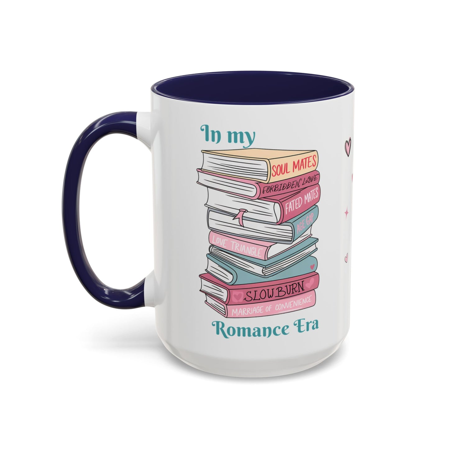 In My Romance Era Mug | Two-Tone Book Lover Mug | 11 oz & 15 oz