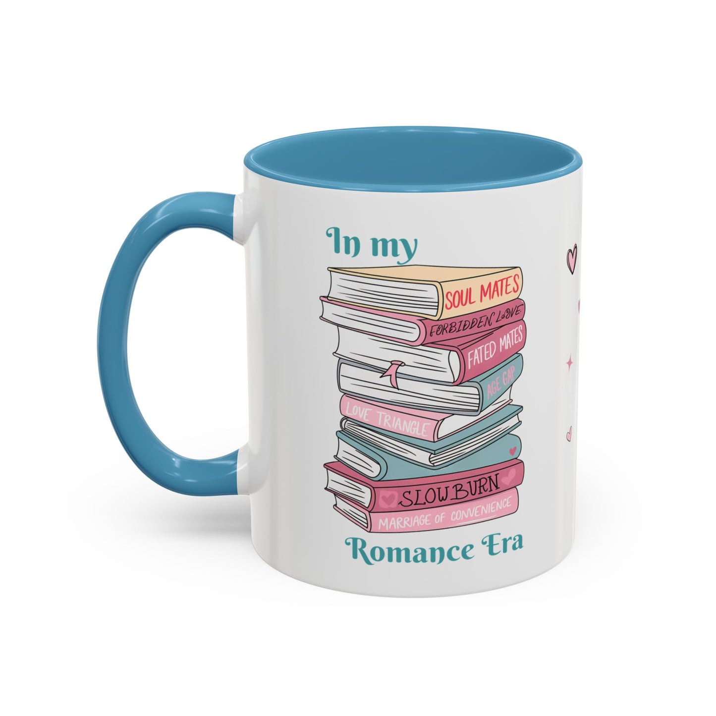 In My Romance Era Mug | Two-Tone Book Lover Mug | 11 oz & 15 oz