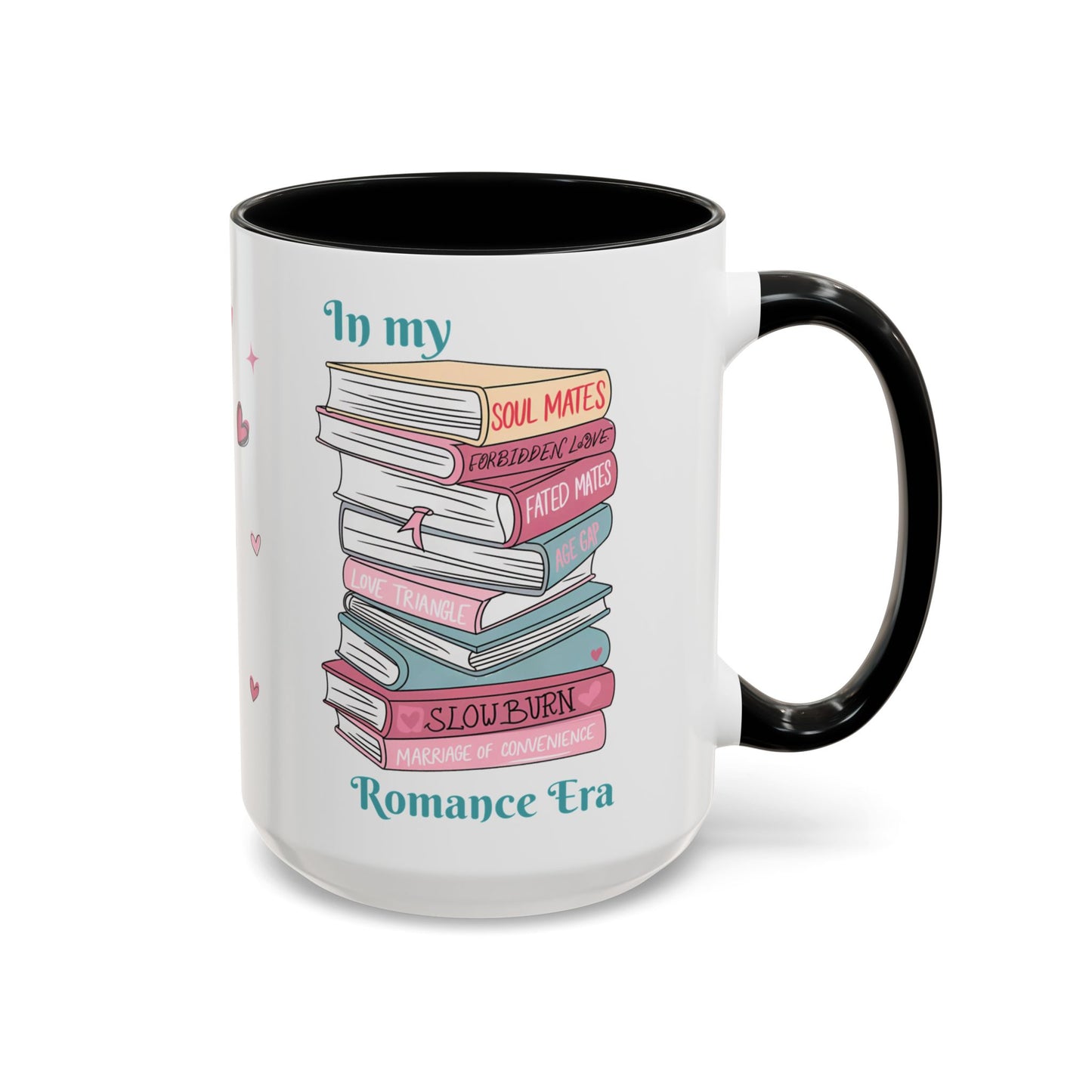 In My Romance Era Mug | Two-Tone Book Lover Mug | 11 oz & 15 oz