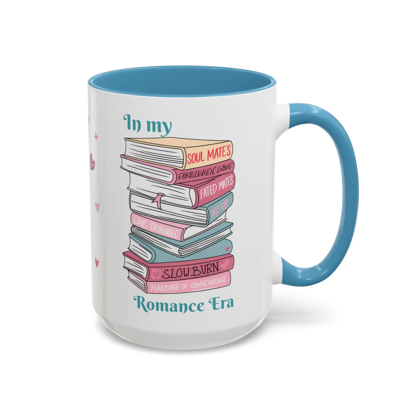 In My Romance Era Mug | Two-Tone Book Lover Mug | 11 oz & 15 oz