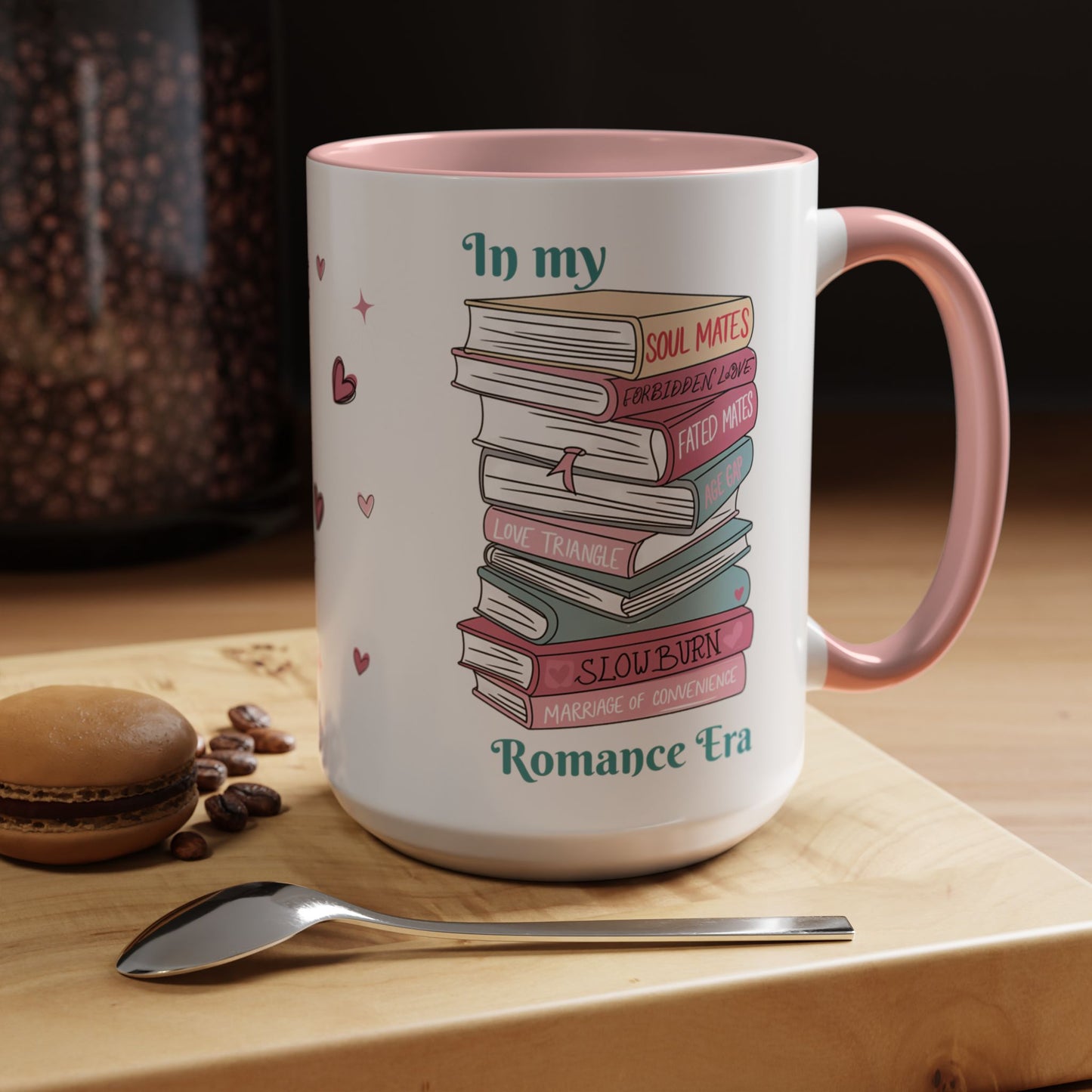 In My Romance Era Mug | Two-Tone Book Lover Mug | 11 oz & 15 oz