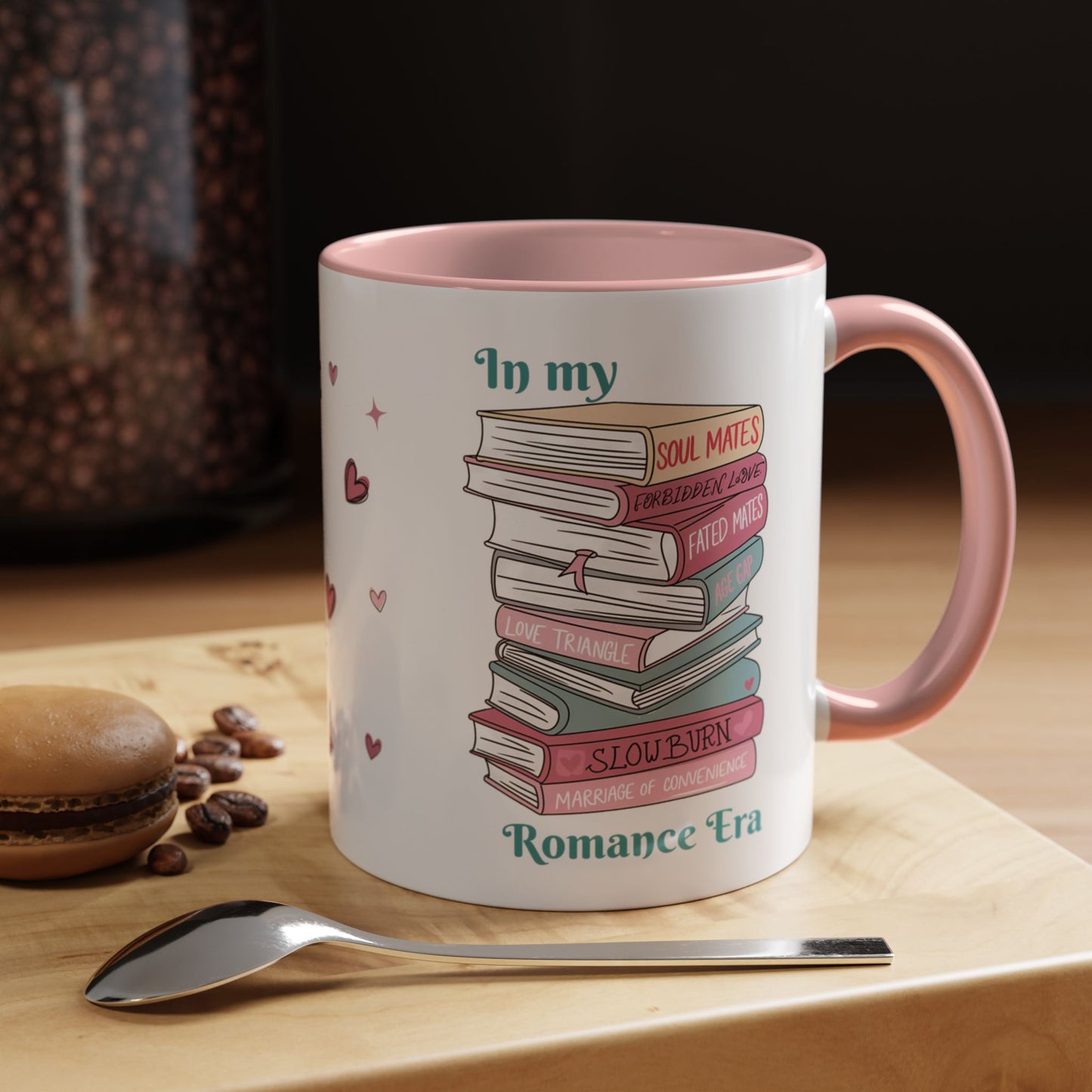 In My Romance Era Mug | Two-Tone Book Lover Mug | 11 oz & 15 oz