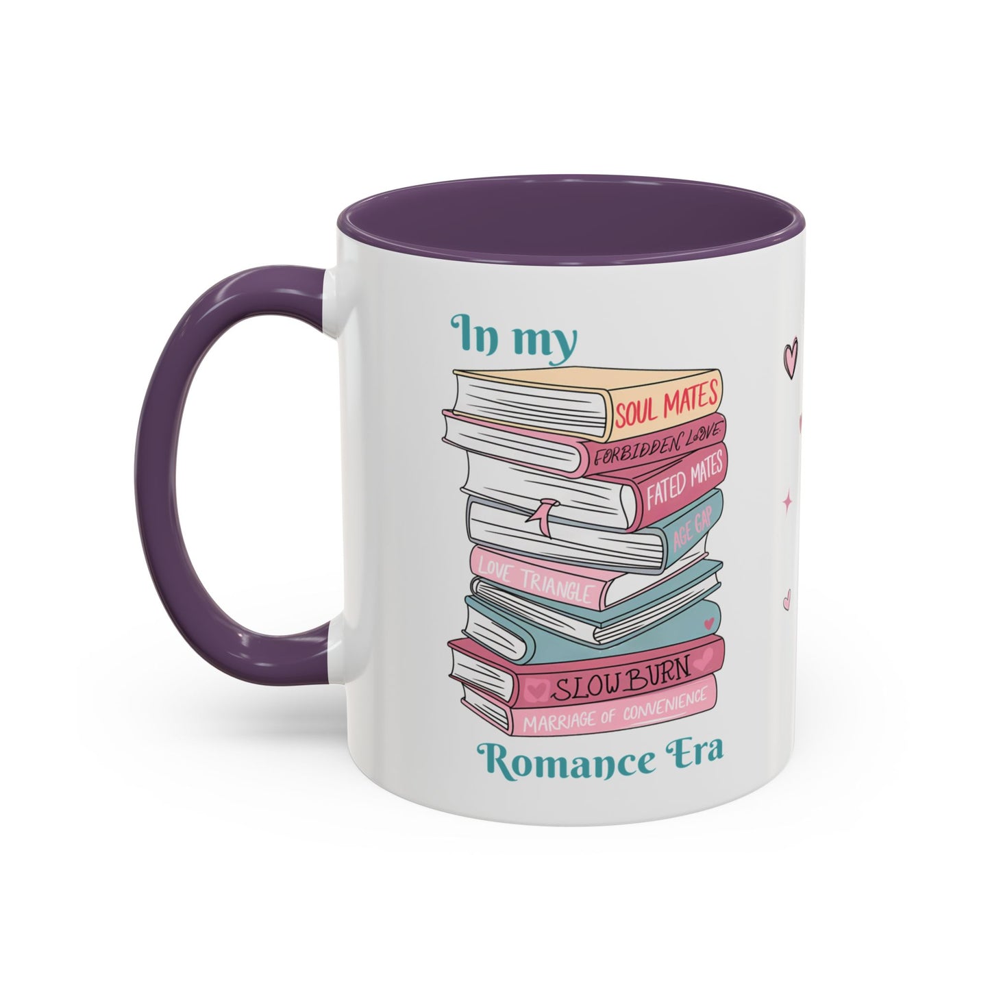 In My Romance Era Mug | Two-Tone Book Lover Mug | 11 oz & 15 oz