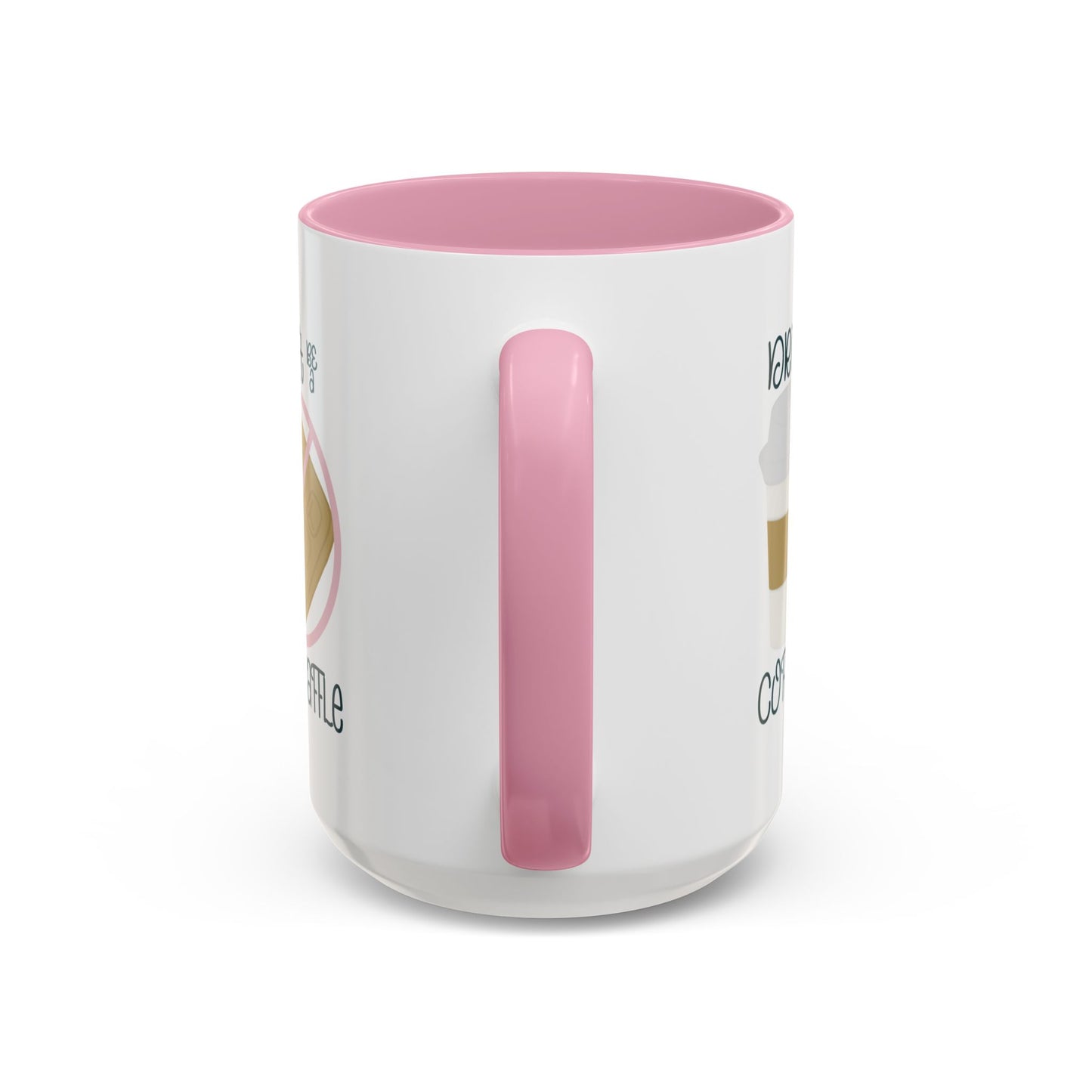 Drink Coffee Read Books Don’t Be a Twatwaffle Mug – Funny Two-Tone Book Lover Coffee Cup