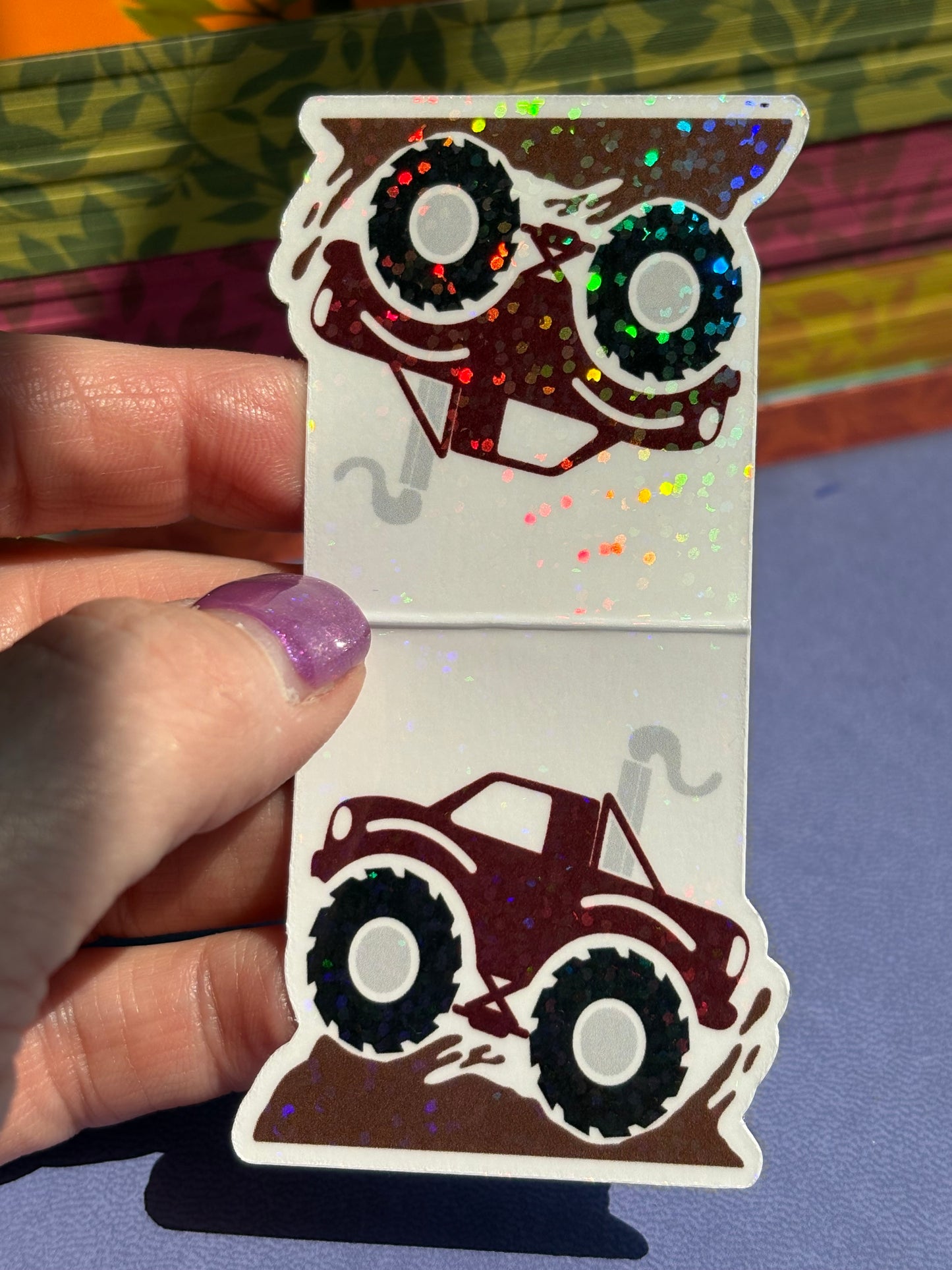 Construction & Truck Magnetic Bookmarks – Excavator, Dump Truck, Cement Mixer, Monster Truck & More