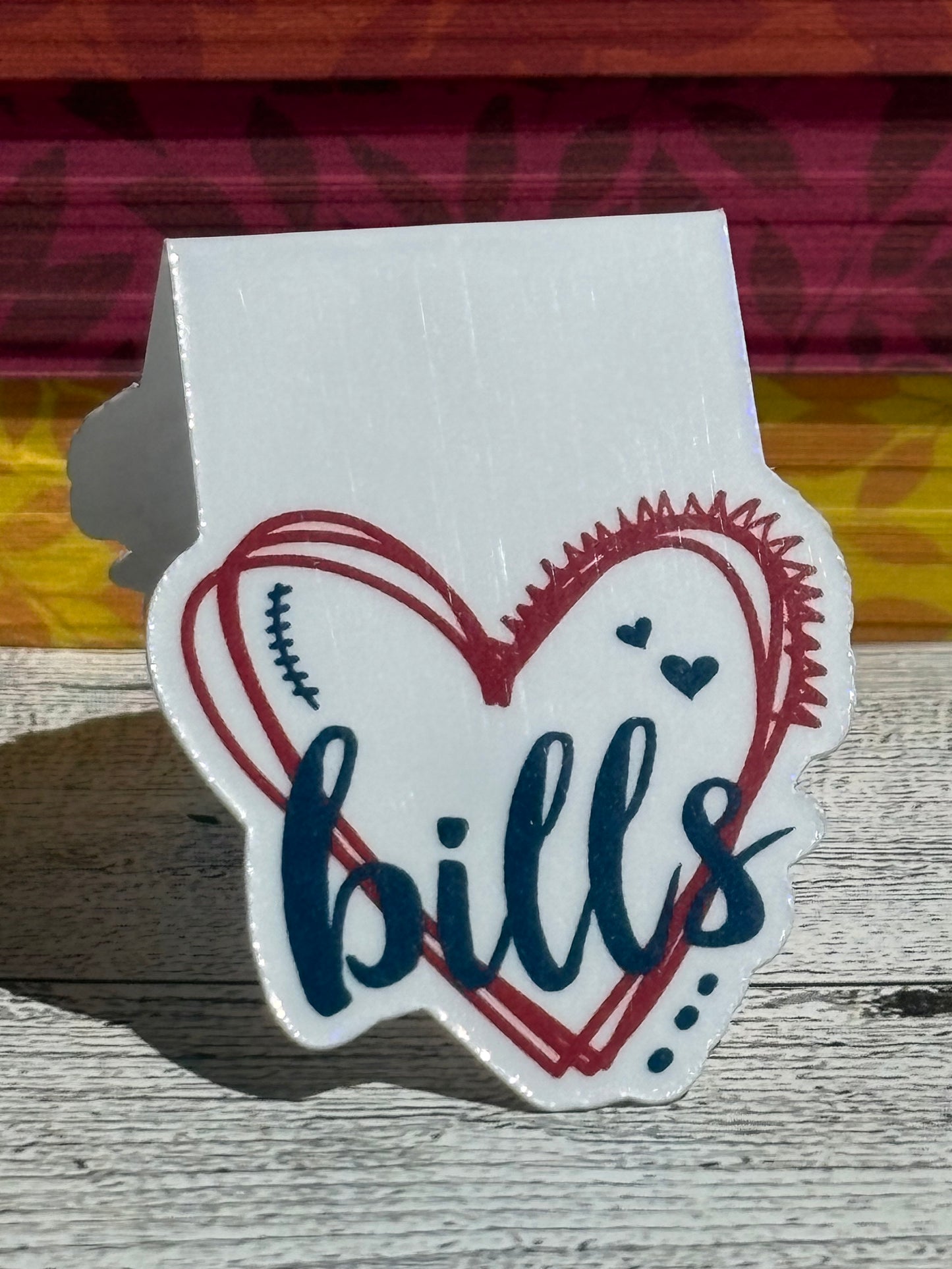 🦬 Buffalo Football-Inspired Magnetic Bookmarks