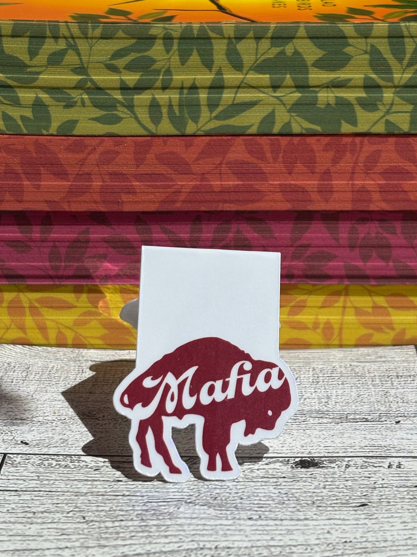 🦬 Buffalo Football-Inspired Magnetic Bookmarks