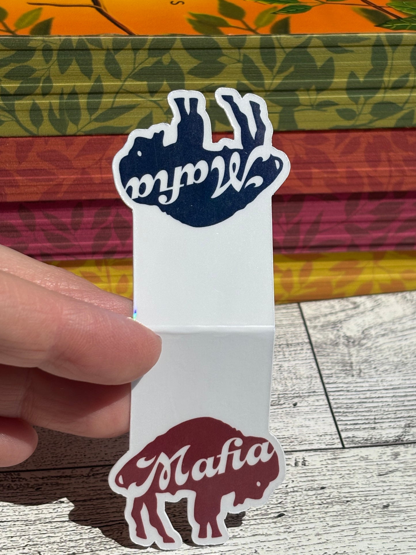 🦬 Buffalo Football-Inspired Magnetic Bookmarks