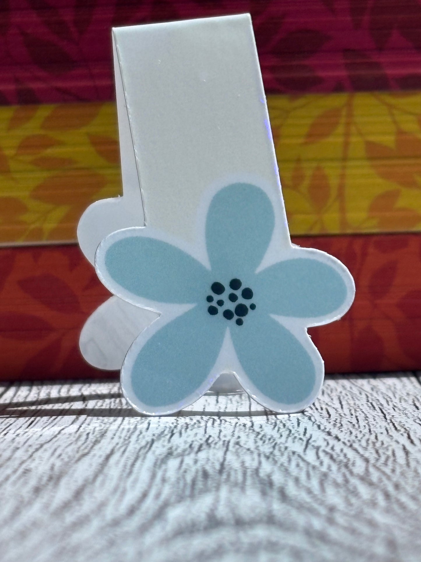 Floral Magnetic Bookmarks – Heart, Coffee Cup & Flower Designs