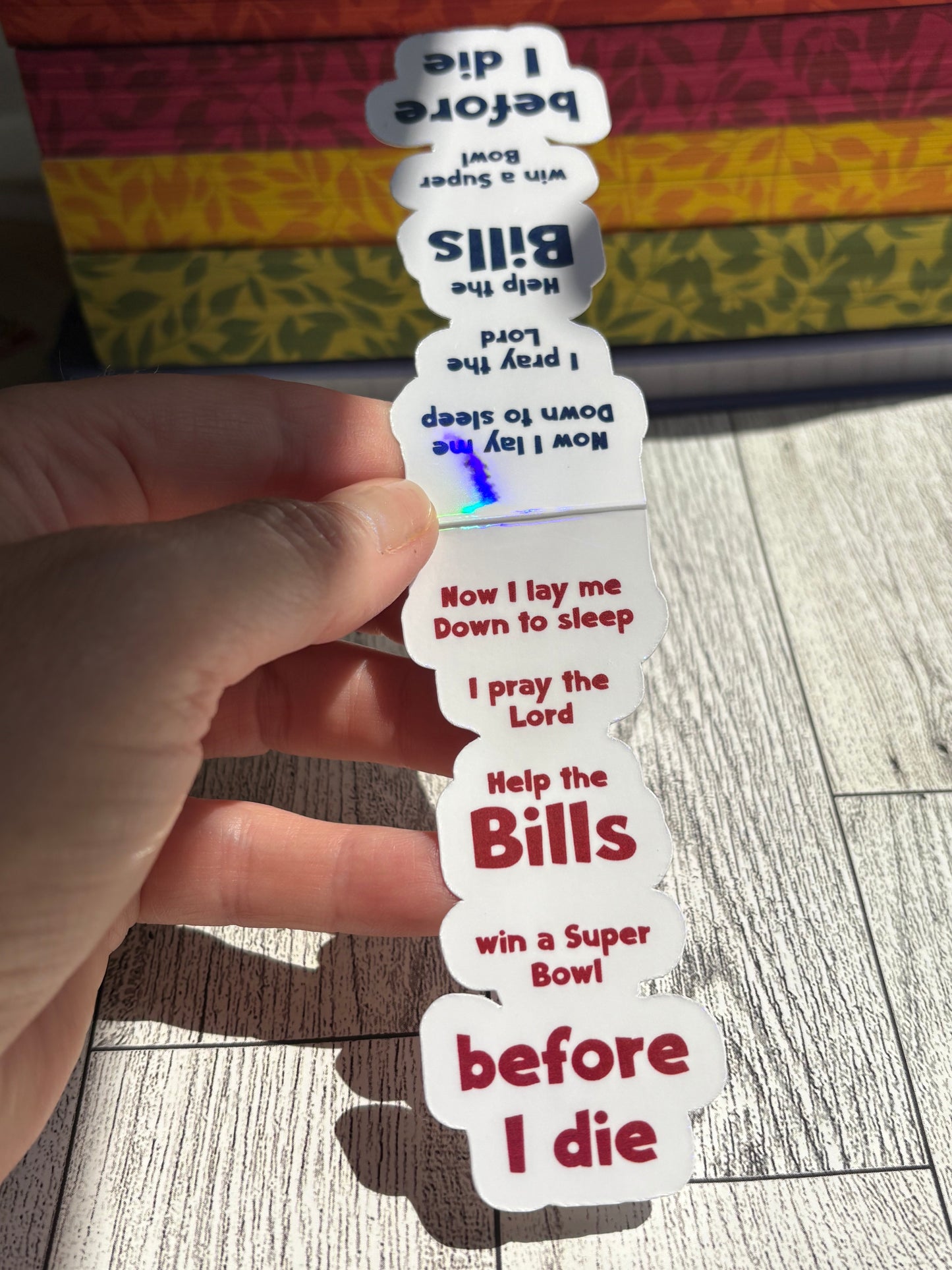 🦬 Buffalo Football-Inspired Magnetic Bookmarks