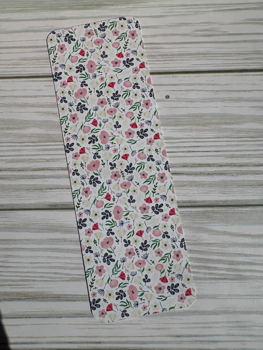 Blush Garden Floral Bookmark – Cute Cottagecore Flower Book Accessory for Readers