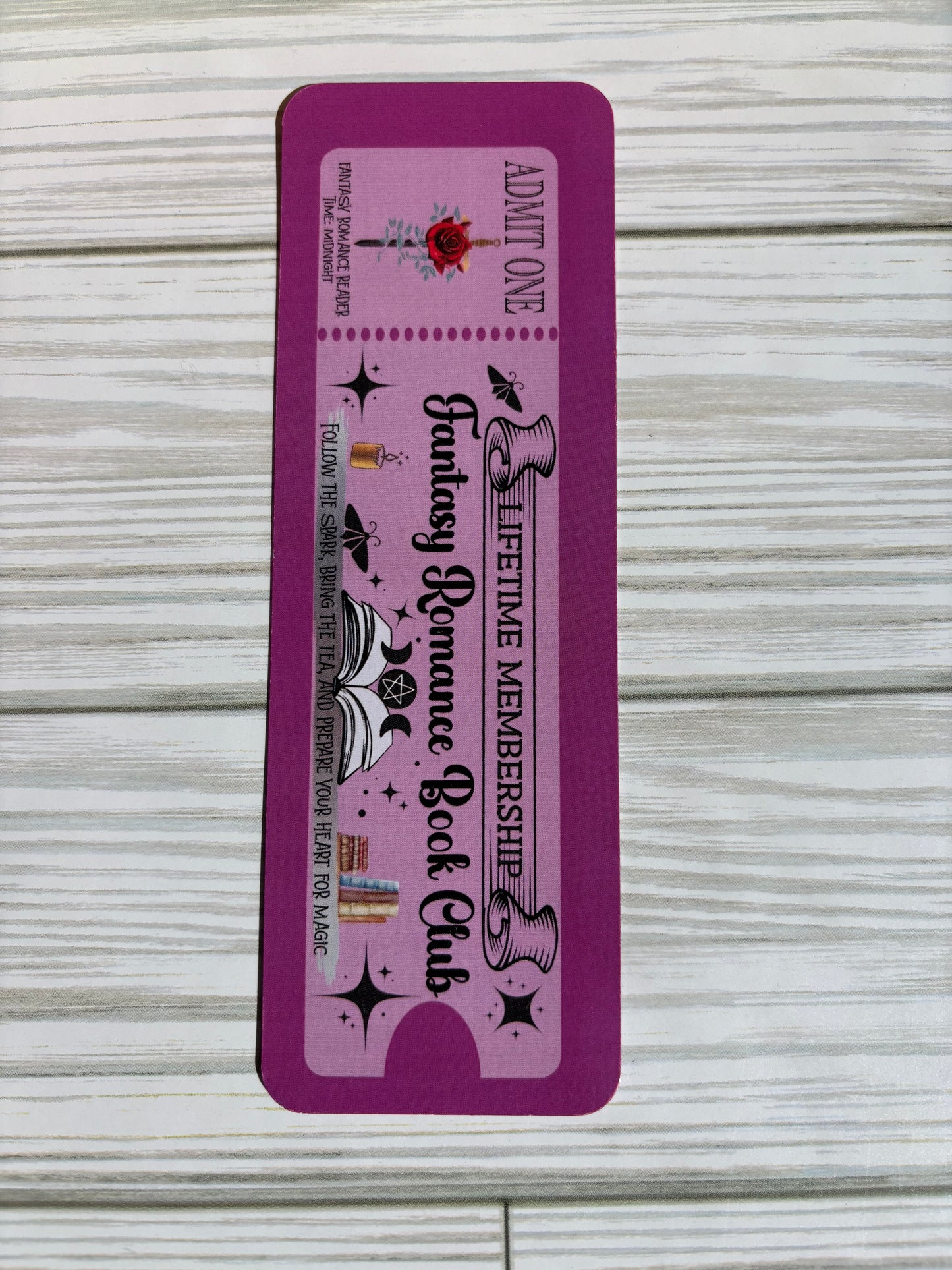 Book Club Ticket Bookmarks | Fun & Collectible Reading Accessories for Every Genre
