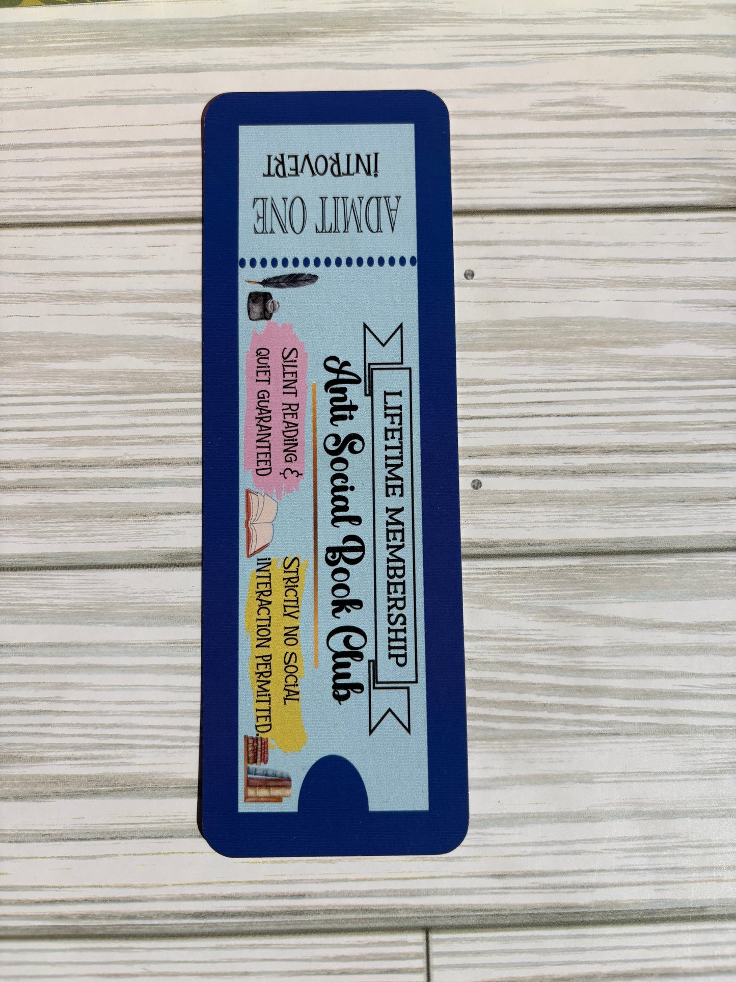 Book Club Ticket Bookmarks | Fun & Collectible Reading Accessories for Every Genre