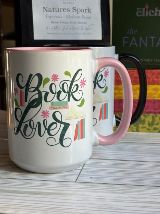 Book Lover Coffee Mug - 11 or 15 oz.