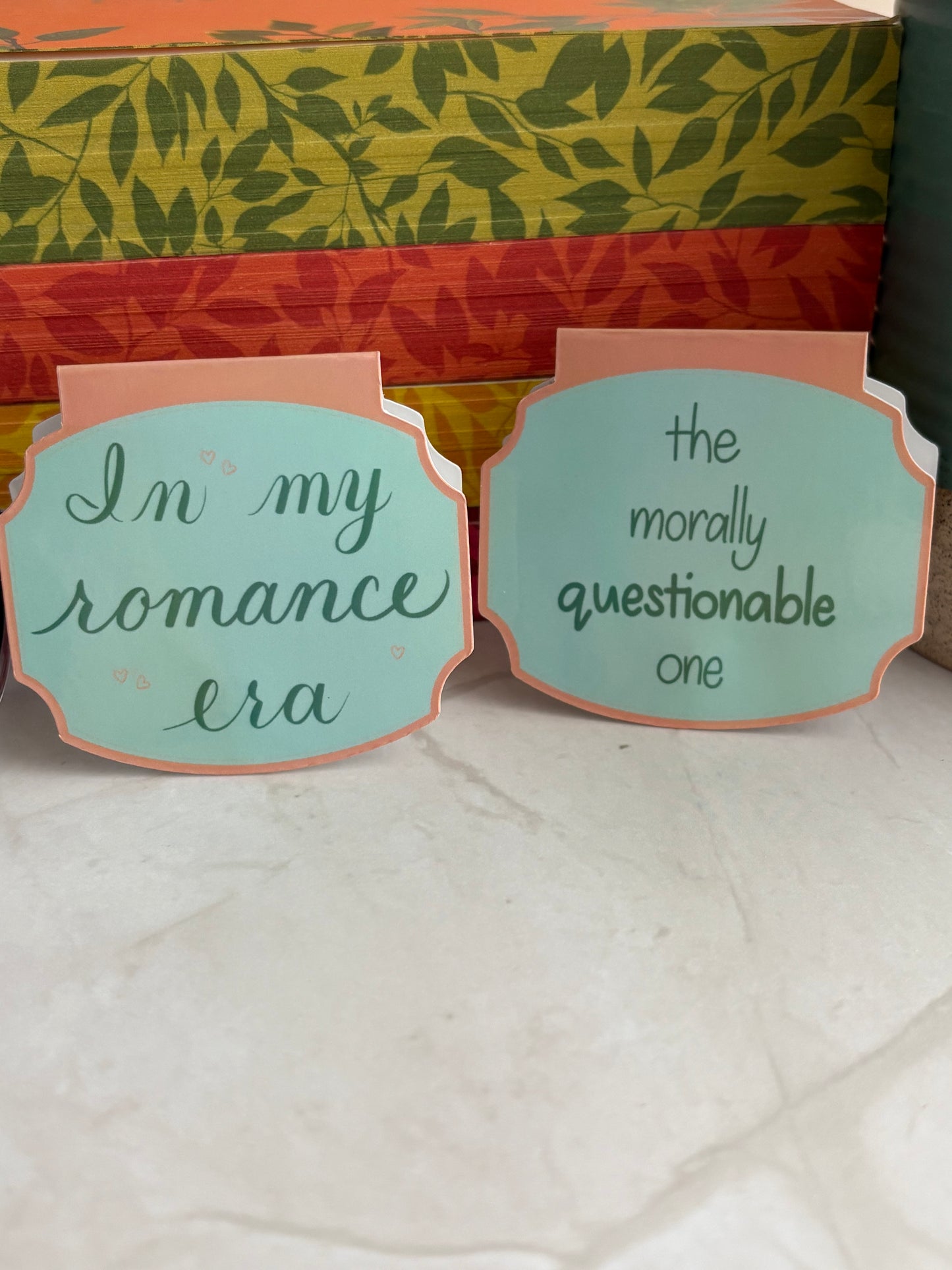 Romance Reader Bookmark – Choose Your Chaos | Spicy Romance Book Lover Gift | Hand Lettered Bookmark | Romance Era Collection