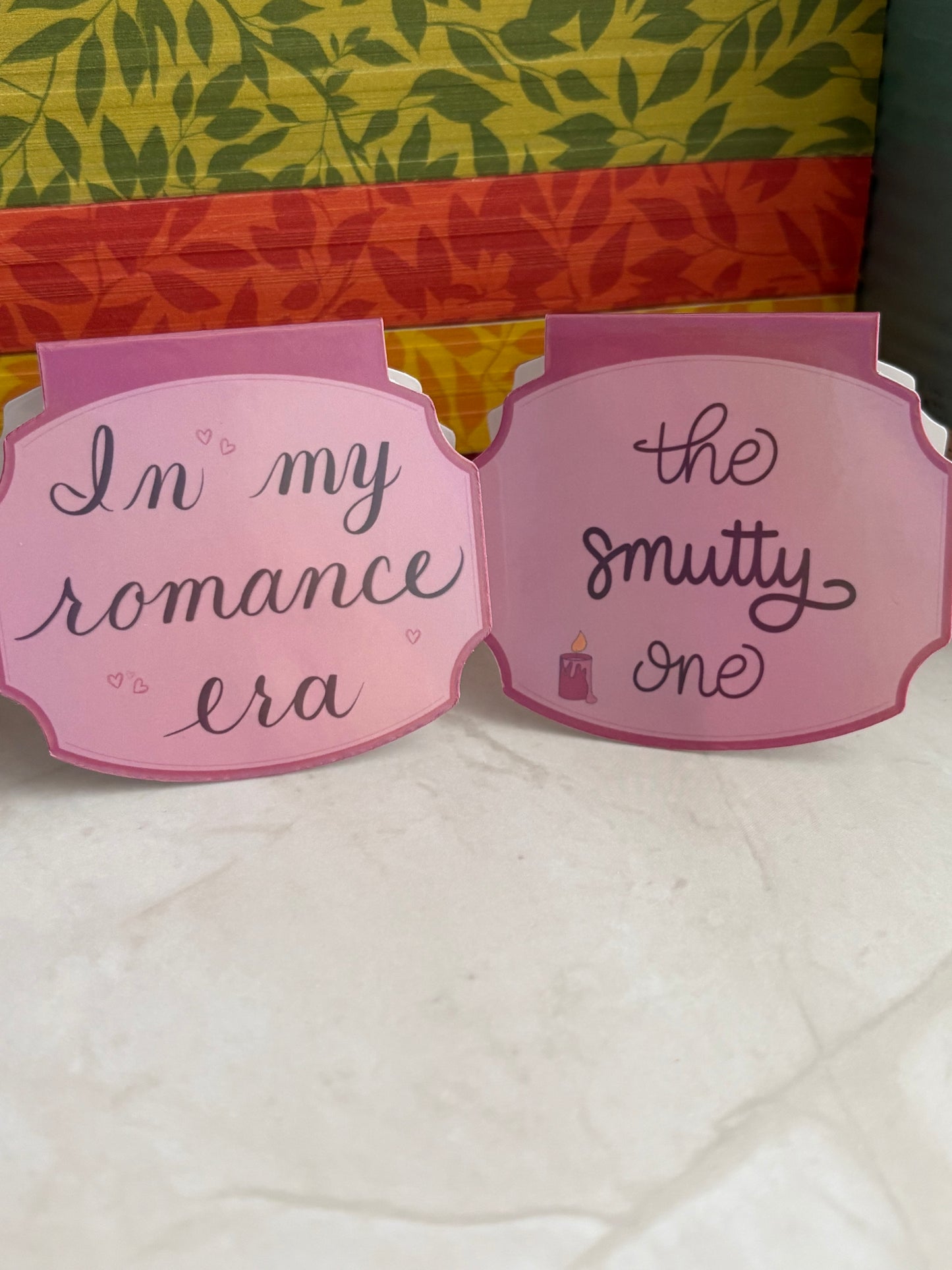 Romance Reader Bookmark – Choose Your Chaos | Spicy Romance Book Lover Gift | Hand Lettered Bookmark | Romance Era Collection