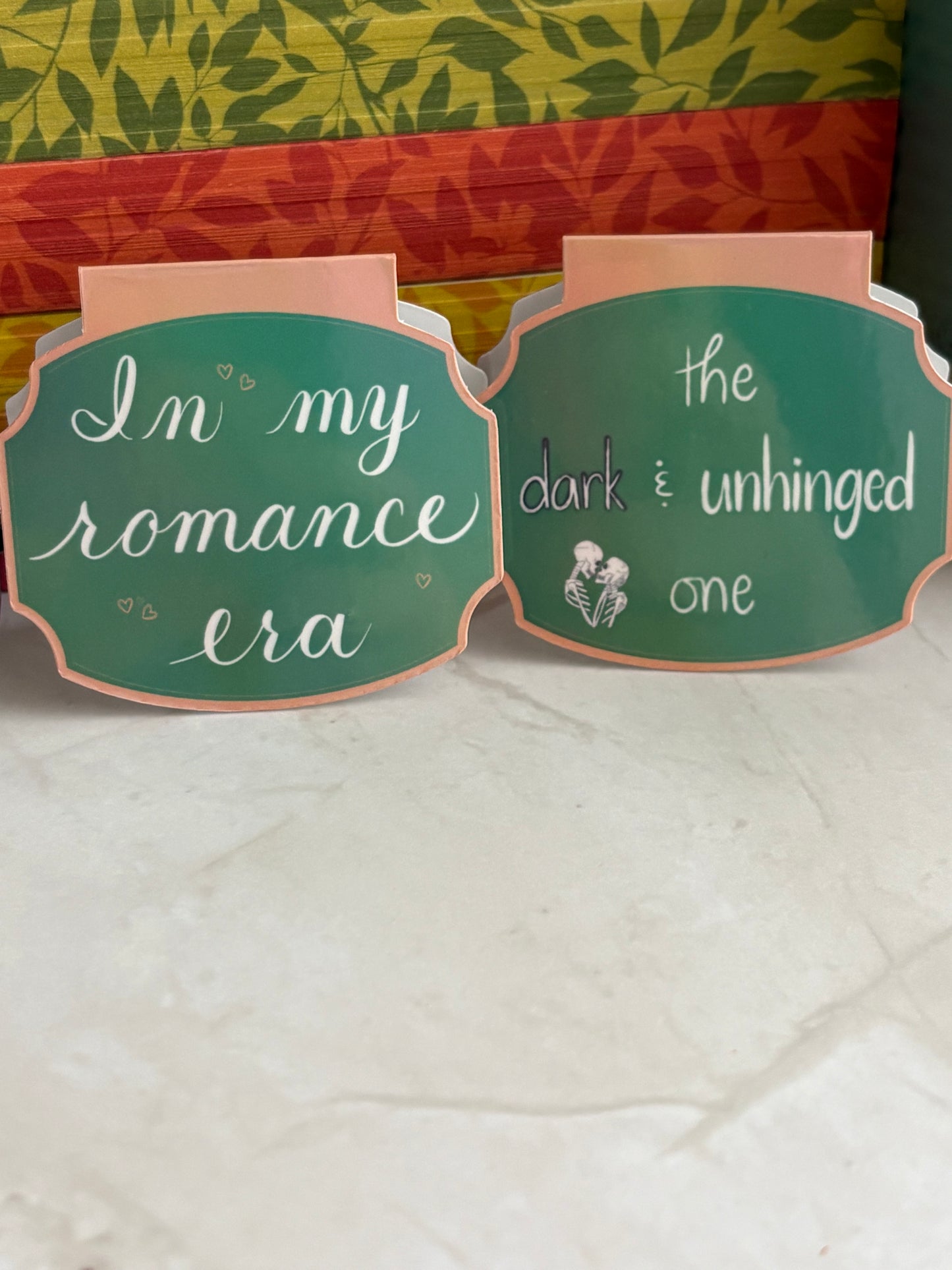 Romance Reader Bookmark – Choose Your Chaos | Spicy Romance Book Lover Gift | Hand Lettered Bookmark | Romance Era Collection