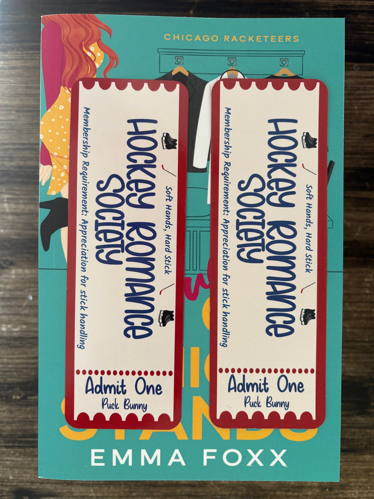 Hockey Romance Society Bookmark | Sports Romance Book Lover Gift
