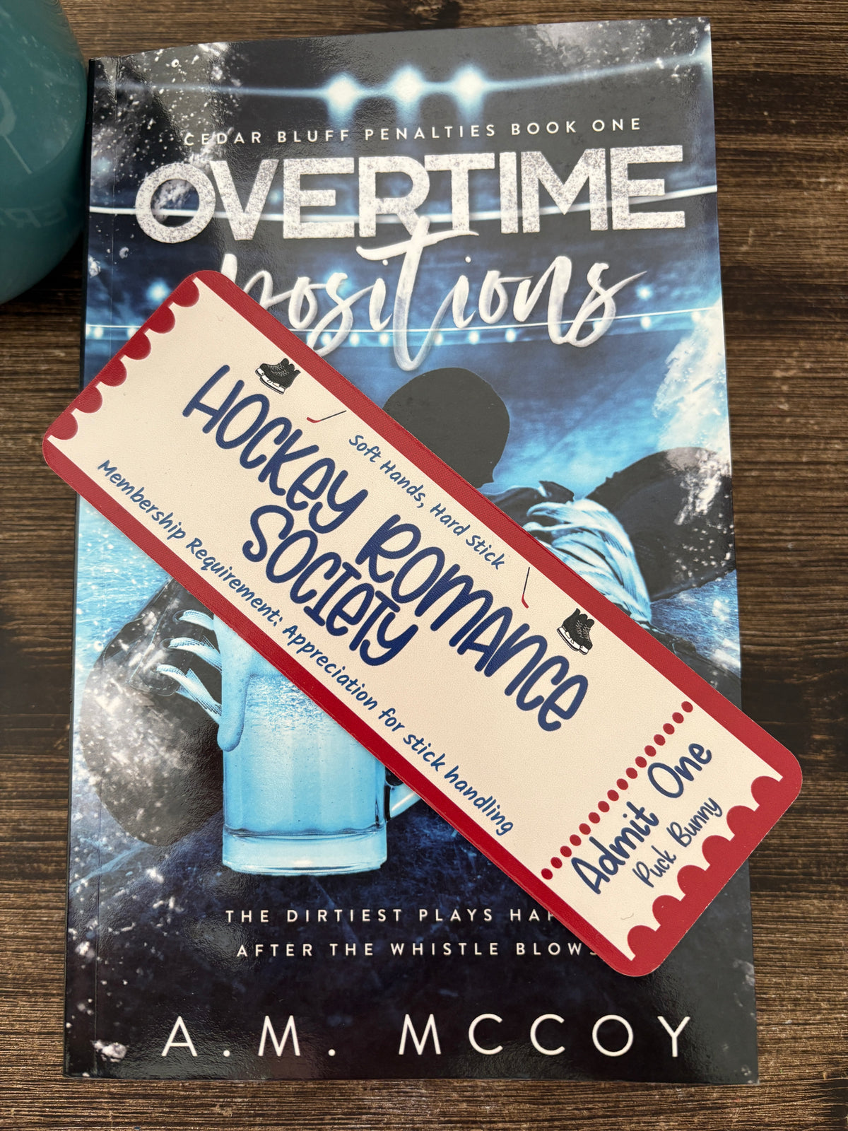 Hockey Romance Society Bookmark | Sports Romance Book Lover Gift
