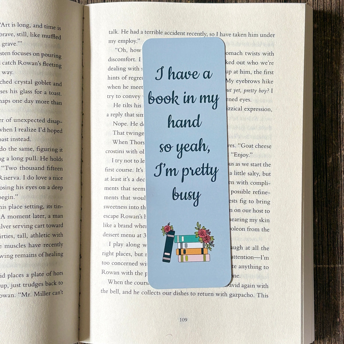 Sassy Sayings Bookmarks | Funny Bookish Reader Gifts