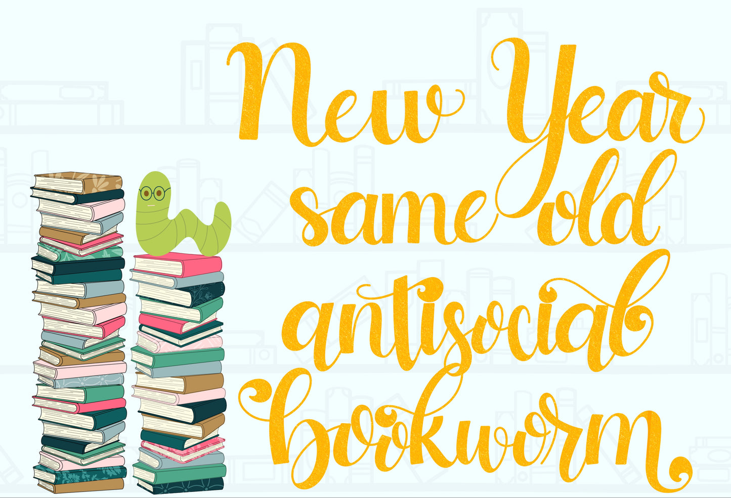 The Snarky Bookworm 2026 Wall Calendar | A Year of Bookish Snark by The Crafty Lizard