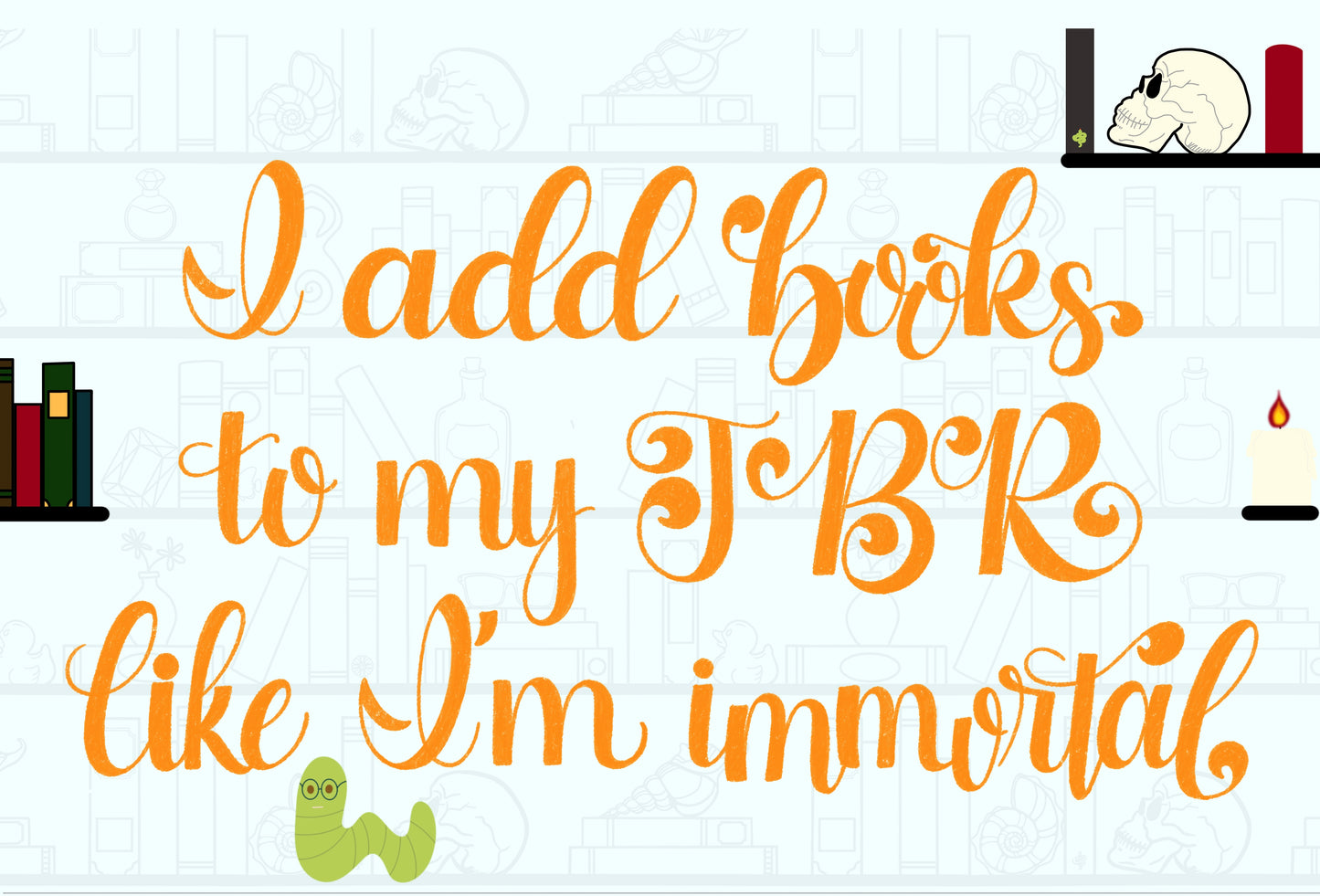 The Snarky Bookworm 2026 Wall Calendar | A Year of Bookish Snark by The Crafty Lizard