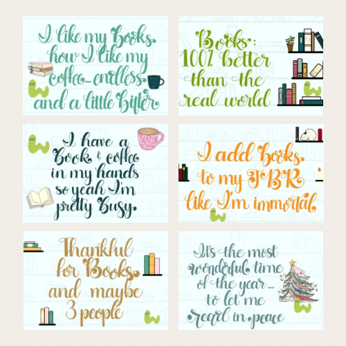 The Snarky Bookworm 2026 Wall Calendar | A Year of Bookish Snark by The Crafty Lizard